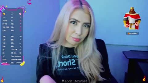 Megan rose online show from March 27, 4:40 am