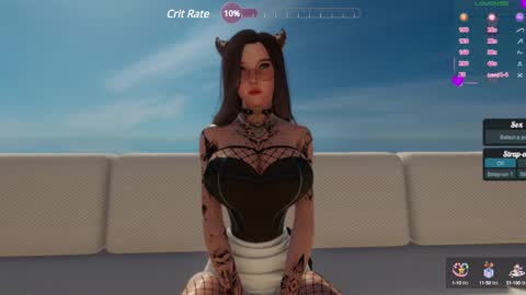 Snapshot of meganfantastic chatting on January 1, 5:54 am Megan online show from January 1, 5:54 am