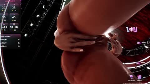 Snapshot of meganfantastic chatting on February 6, 3:27 am Megan online show from February 6, 3:27 am