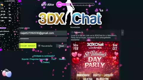 Megan online show from February 16, 10:39 pm