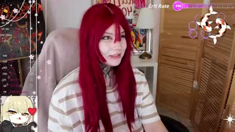 Snapshot of mekurisu chatting on June 9, 1:28 am mekurisu online show from June 9, 1:28 am