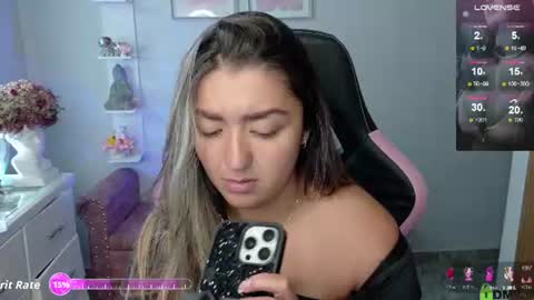 Snapshot of melaany_ chatting on June 14, 12:41 am Melaany online show from June 14, 12:41 am
