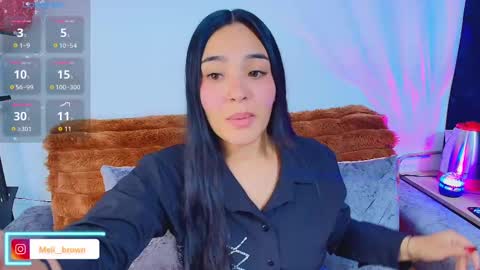 Snapshot of meli__brown chatting on November 19, 4:23 am Independent model online show from November 19, 4:23 am