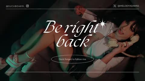 Snapshot of melodyadamss chatting on January 12, 12:07 am Melody or Val  online show from January 12, 12:07 am