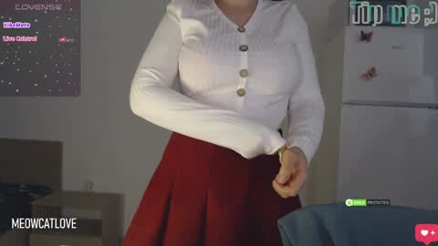 Snapshot of meowcatlove chatting on December 1, 9:26 pm meowcatlove online show from December 1, 9:26 pm