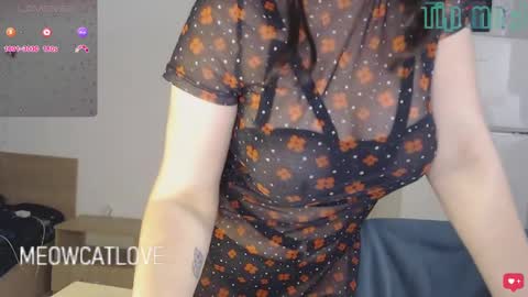 Snapshot of meowcatlove chatting on December 24, 9:00 pm meowcatlove online show from December 24, 9:00 pm