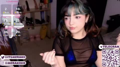 Snapshot of meraki_fraise chatting on July 22, 9:28 pm online show from July 22, 9:28 pm