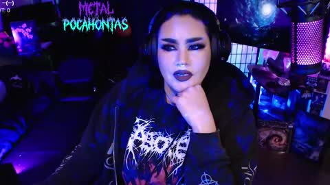 Snapshot of metalpocahotass chatting on November 22, 12:09 am MetalPocahotass online show from November 22, 12:09 am