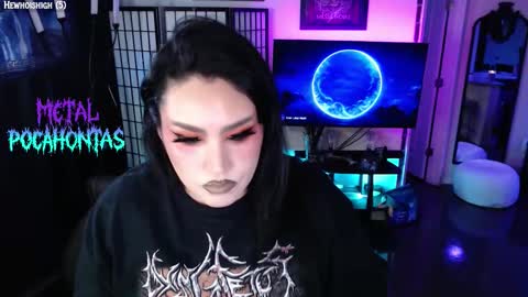 Snapshot of metalpocahotass chatting on March 12, 12:17 am MetalPocahotass online show from March 12, 12:17 am