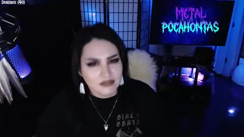 Snapshot of metalpocahotass chatting on June 19, 11:41 pm MetalPocahotass online show from June 19, 11:41 pm