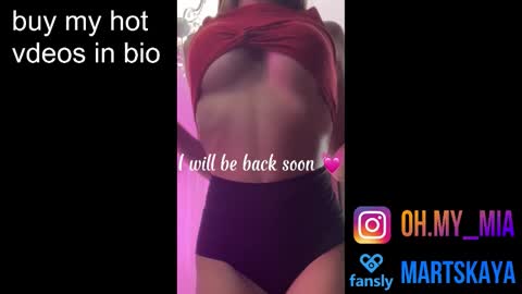 Mia Martskaya online show from December 4, 8:01 am