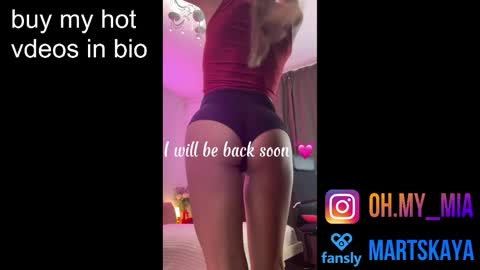 Mia Martskaya online show from January 18, 5:55 am