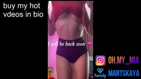 Mia Martskaya online show from March 17, 10:18 am