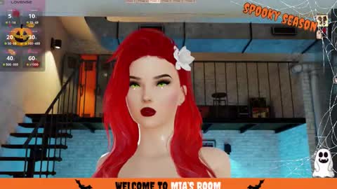 Mia online show from October 19, 6:30 pm