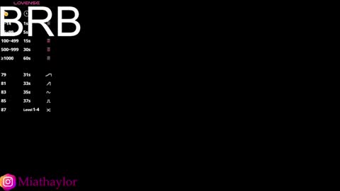 Snapshot of miathaylor chatting on December 15, 11:09 pm Mia Thaylor online show from December 15, 11:09 pm