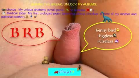 Snapshot of micropenis10cm chatting on July 20, 3:14 pm tinypenis online show from July 20, 3:14 pm