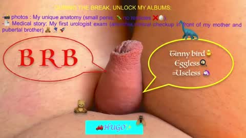 Snapshot of micropenis10cm chatting on August 2, 9:57 pm tinypenis online show from August 2, 9:57 pm