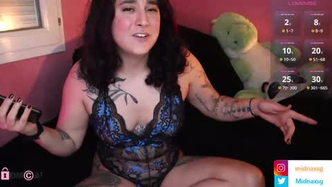 Snapshot of midnaxsg chatting on November 22, 2:27 pm Midna online show from November 22, 2:27 pm