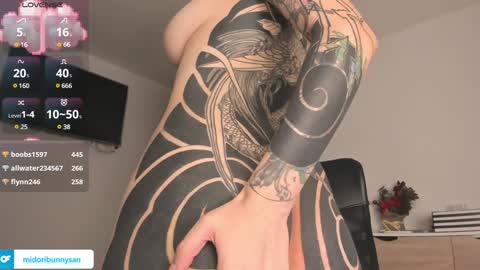 midori__san online show from December 4, 8:51 pm