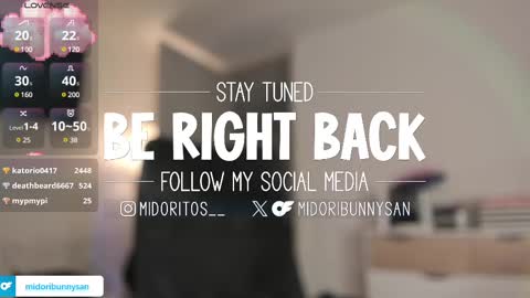 midori__san online show from February 25, 5:15 pm