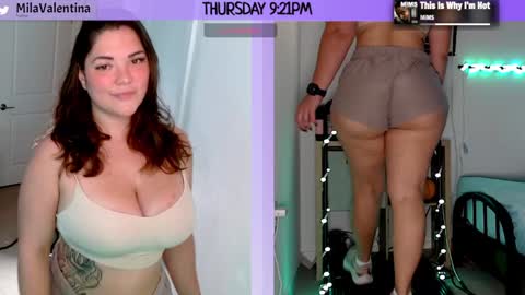 Mila Valentina online show from January 3, 2:21 am