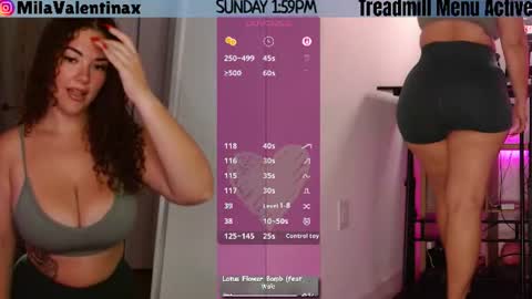 Snapshot of milavalentinax chatting on July 12, 5:59 pm Mila Valentina online show from July 12, 5:59 pm