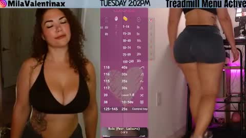 Snapshot of milavalentinax chatting on July 14, 6:02 pm Mila Valentina online show from July 14, 6:02 pm