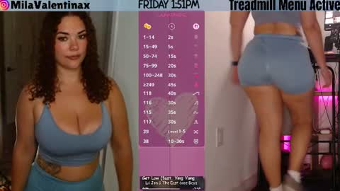 Snapshot of milavalentinax chatting on July 17, 5:51 pm Mila Valentina online show from July 17, 5:51 pm