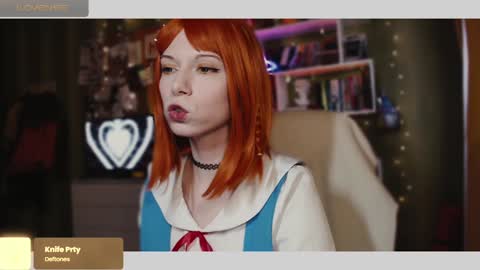 Snapshot of mimibunxo chatting on February 1, 8:39 am Mimi Bunny online show from February 1, 8:39 am