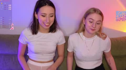 MilaBlack and  StacyBlonde Today unboxing Lovens OMG online show from April 1, 8:17 pm