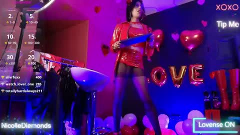 Miss Nicole online show from February 15, 12:48 am