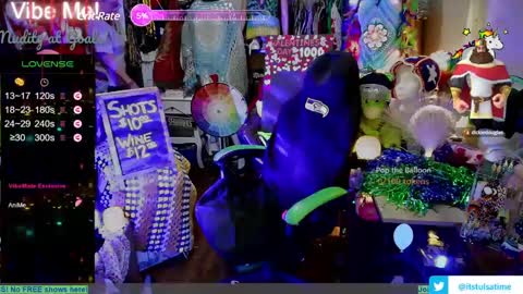 Snapshot of miss_tulsa chatting on January 23, 1:30 am Tulsa Mae aka Mz. Pahkah online show from January 23, 1:30 am