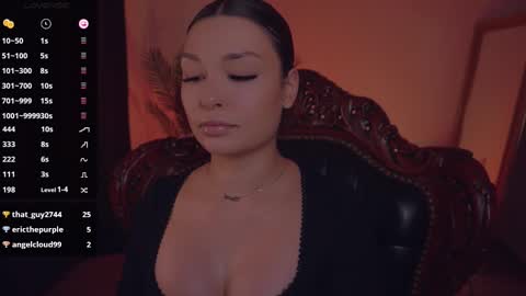 Snapshot of missmerciless chatting on February 16, 12:54 pm LUXXANDRA online show from February 16, 12:54 pm