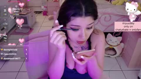 Snapshot of miyuubby chatting on May 18, 6:30 am miyuu online show from May 18, 6:30 am