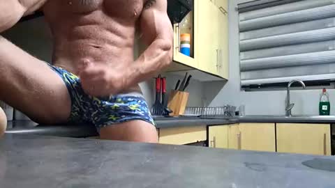 muscledaddy69s online show from March 9, 1:53 am