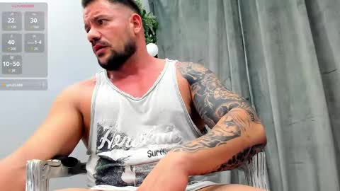 MuscleMonster31 online show from February 12, 12:12 pm