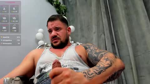 MuscleMonster31 online show from February 14, 1:23 am