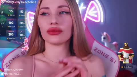 mysweetalice online show from March 7, 8:06 pm