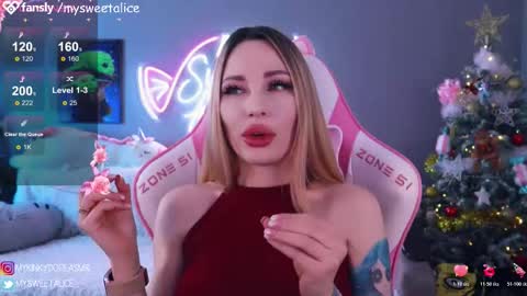 mysweetalice online show from March 18, 10:18 am