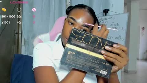 Snapshot of myblackdope_ chatting on July 10, 11:57 am Samanta online show from July 10, 11:57 am