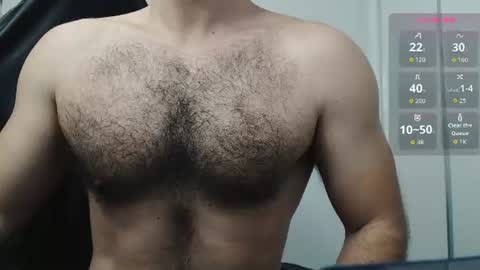 Snapshot of myhairymacho chatting on July 15, 2:28 am Juan OF myhairymacho online show from July 15, 2:28 am
