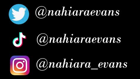NAHIARA EVANS online show from May 3, 3:29 pm