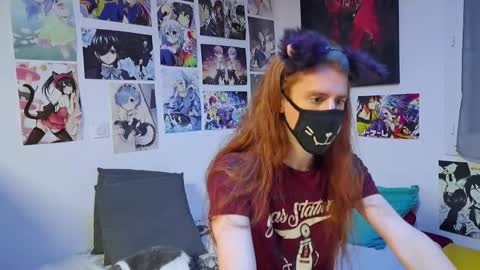 Snapshot of neko_nyaaa chatting on October 24, 8:27 pm Neko online show from October 24, 8:27 pm