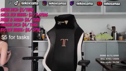 nekoxwaifu online show from April 28, 9:25 am