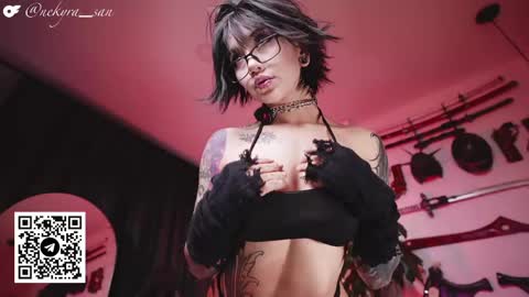 Snapshot of nekyra_san chatting on May 7, 1:00 am Mely Birthday party saturday night BYO online show from May 7, 1:00 am