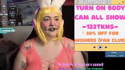 Wishs Playground online show from March 24, 9:25 am