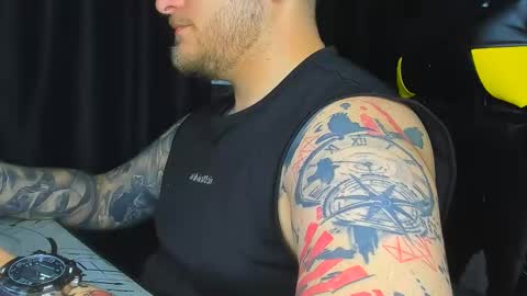 Snapshot of nicktattoomaster chatting on May 22, 6:46 pm nicktattoomaster online show from May 22, 6:46 pm