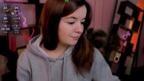 Snapshot of nika_still chatting on October 11, 9:19 am Little Angel online show from October 11, 9:19 am