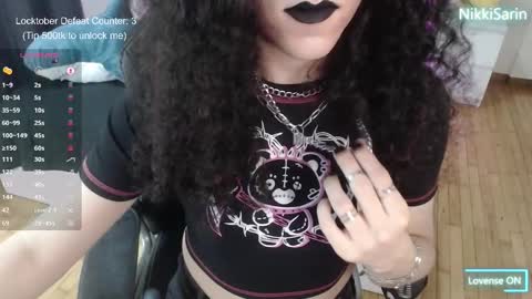 NikkiSarin online show from October 27, 5:33 am