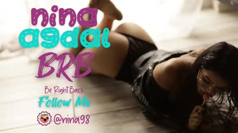 Snapshot of nina_agdal chatting on March 3, 8:43 pm NINA online show from March 3, 8:43 pm